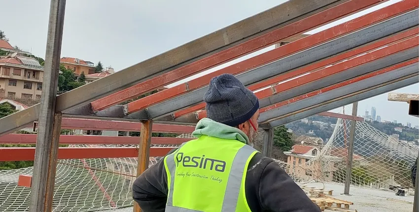 çelik çatı montaj
